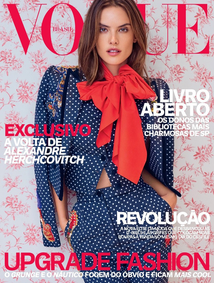 Alessandra Ambrosio《Vogue》巴西版2016年4月號(hào)