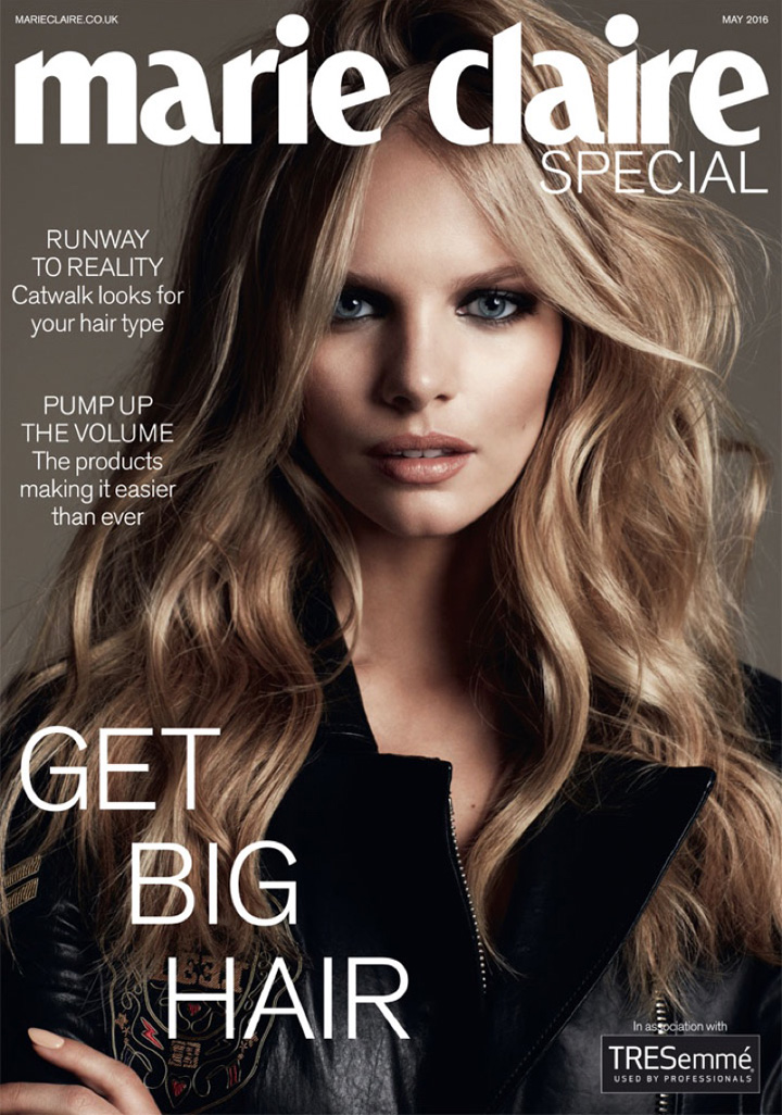 Marloes Horst《Marie Claire》英國(guó)版2016年5月號(hào)