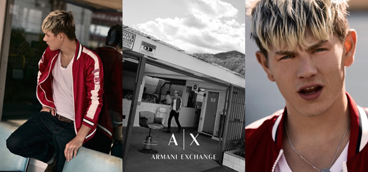 Armani Exchange 2016春夏系列廣告大片