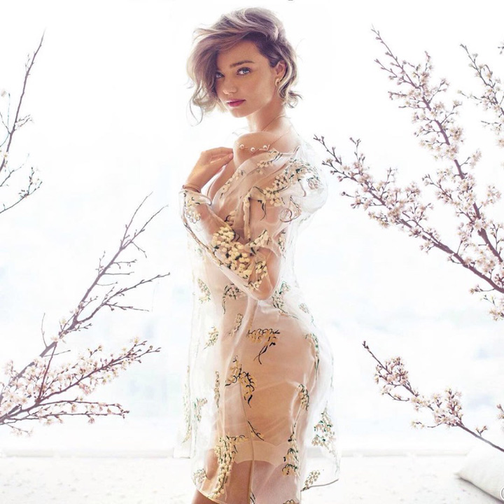 Miranda Kerr《Grazia》中國(guó)版2016年4月號(hào)