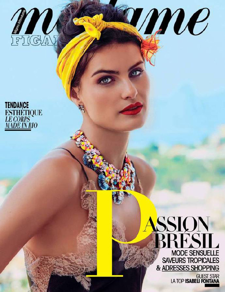 Isabeli Fontana《Madame Figaro》雜志2016年7月號(hào)