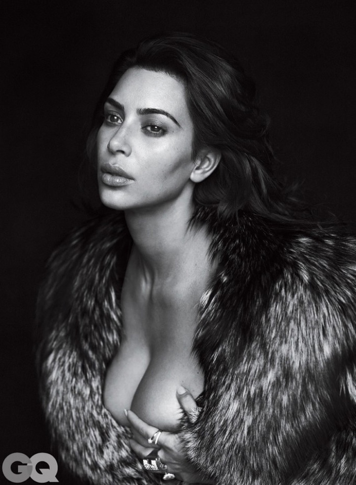 Kim Kardashian《GQ》美國版2016年7月號