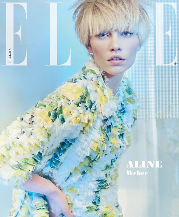 Aline Weber《Elle》塞爾維亞版2016年7月號