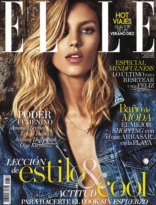 Anja Rubik《Elle》西班牙版2016年7月號