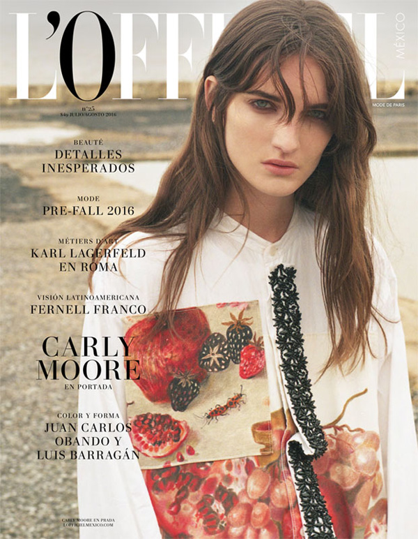 Carly Moore《L'Officiel》墨西哥版2016年7-8月號(hào)