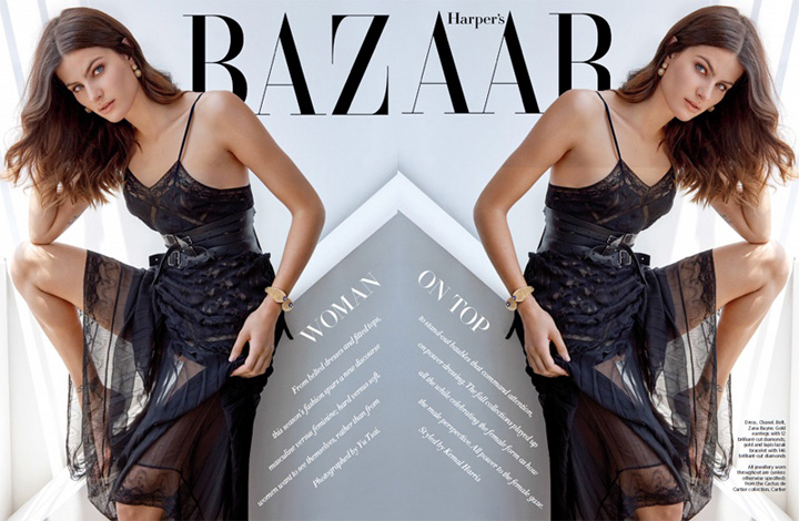 Isabeli Fontana《Harper's Bazaar》新加坡版2016年8月號