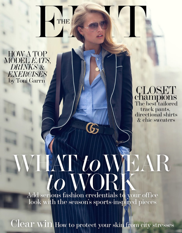 Toni Garrn《The Edit》雜志2016年8月號