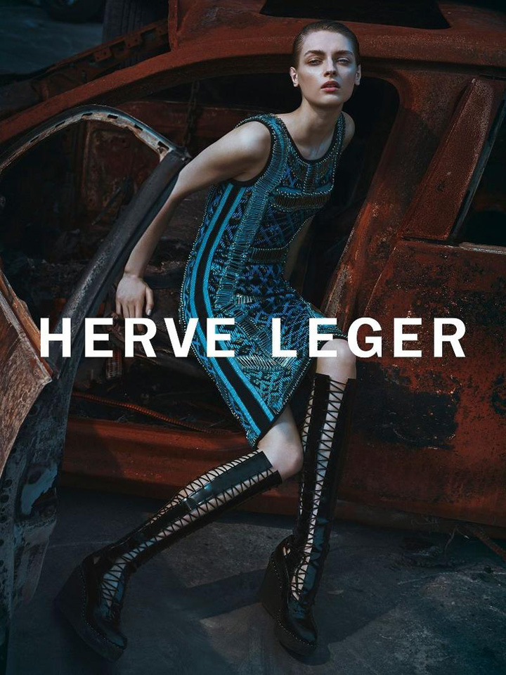 Herve Leger 2016秋冬系列廣告大片