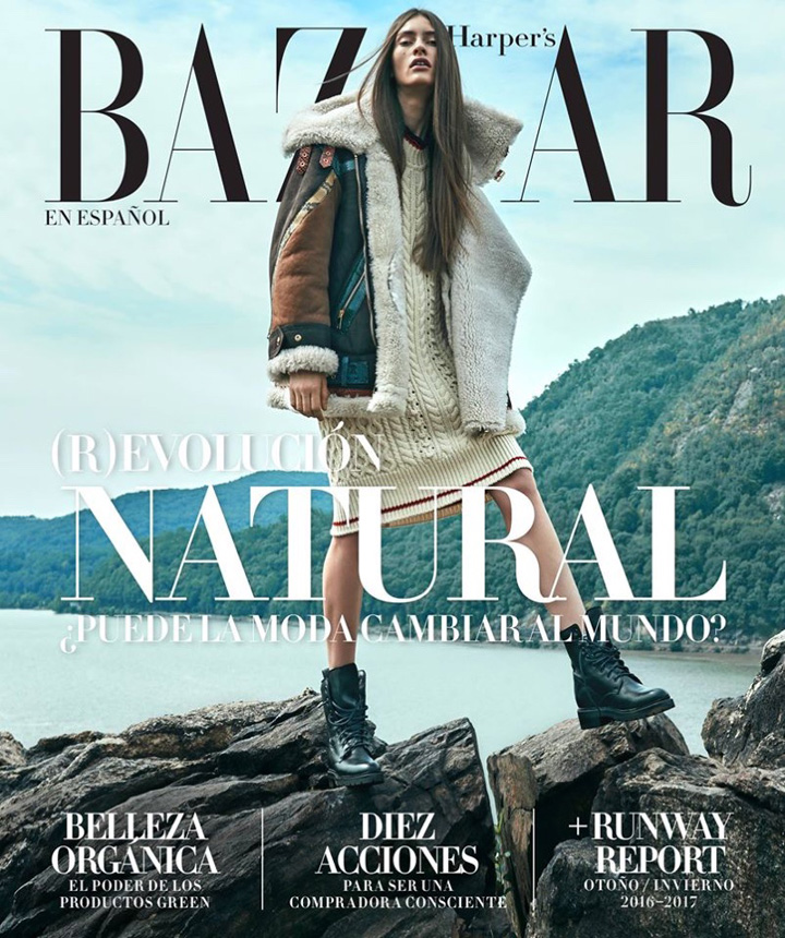 Marine Deleeuw《Harper's Bazaar》墨西哥版2016年8月號