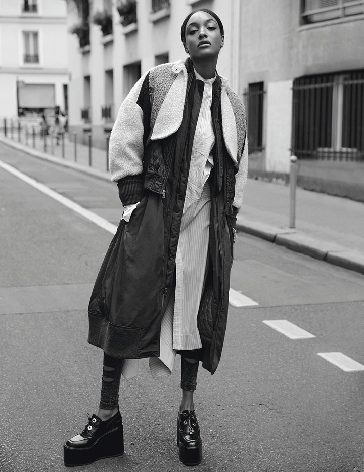 Jourdan Dunn《Madame Figaro》雜志2016年8月號(hào)