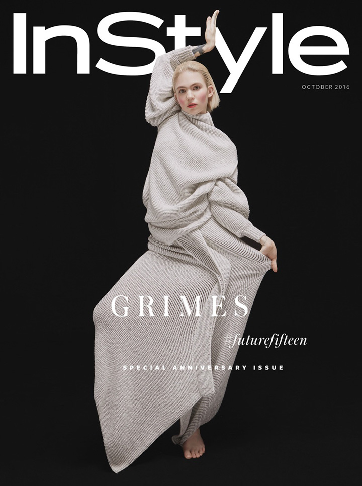 Grimes《InStyle》英國版2016年10月號