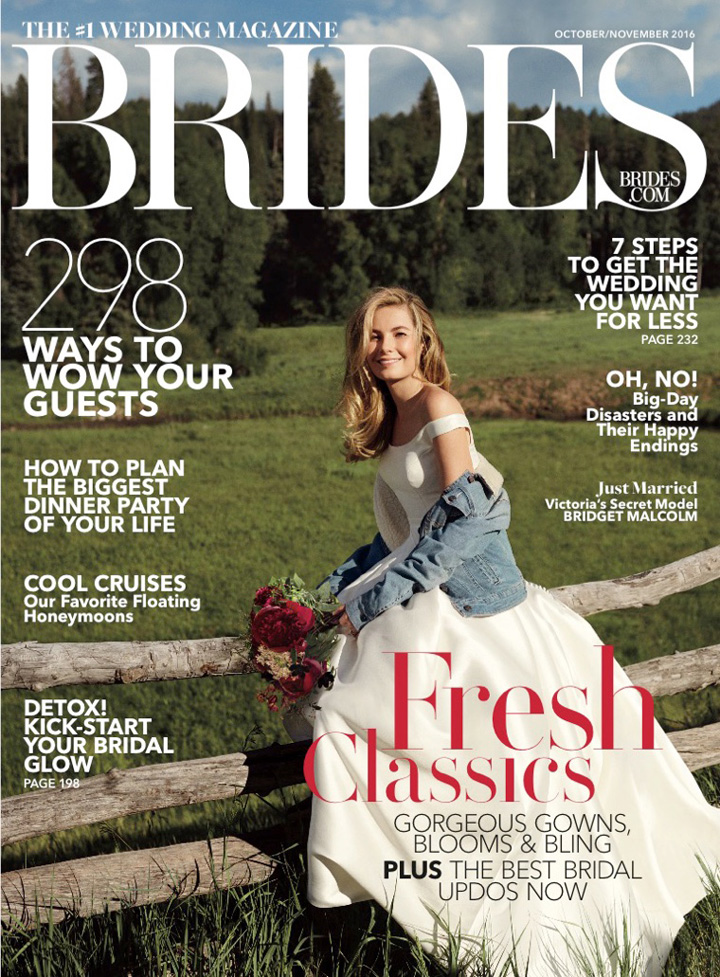 Bridget Malcolm《Brides》雜志2016年10-11月號