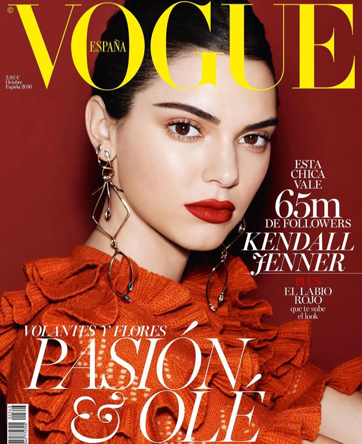 Kendall Jenner《Vogue》西班牙版2016年10月號