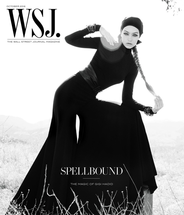 Gigi Hadid《WSJ.》雜志2016年10月號(hào)