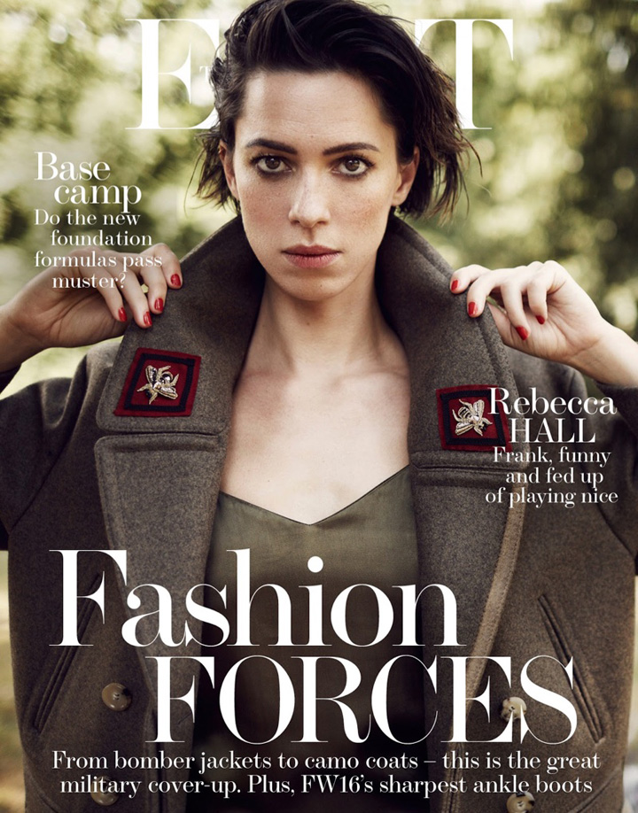 Rebecca Hall《The Edit》雜志2016年9月號