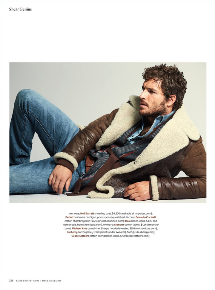 Justice Joslin《Robb Report》美國(guó)版2016年12月號(hào)