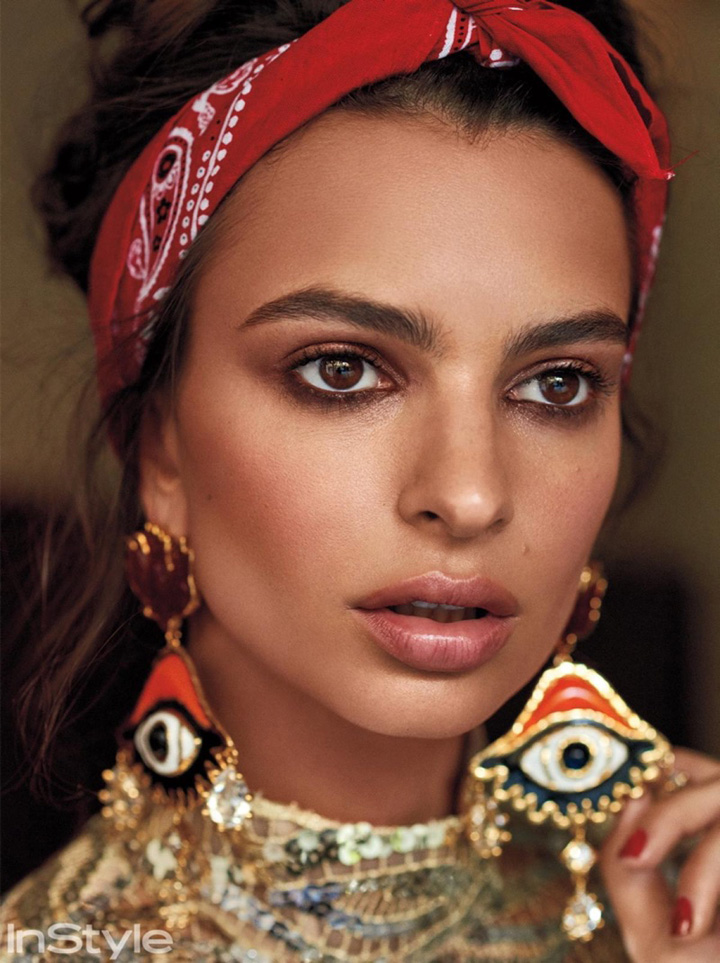 Emily Ratajkowski《InStyle》雜志2017年3月號(hào)