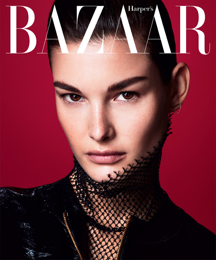 Ophelie Guillermand《Harper’s Bazaar》塞爾維亞版2017年4月號