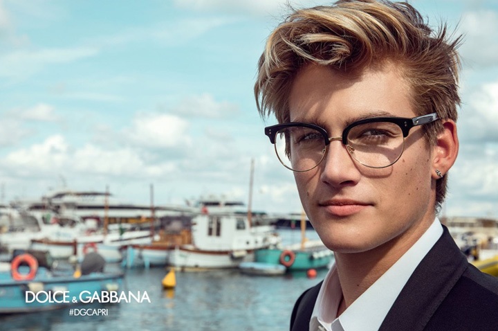 Dolce & Gabbana 2017春夏眼鏡系列廣告大片