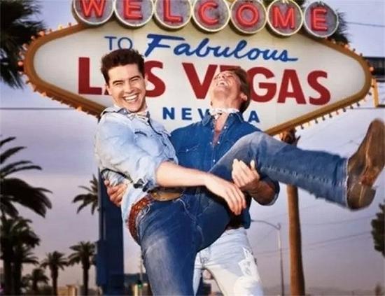 在VEGAS，同性戀不用再遭受奇異的目光，因為“welcome to vegas！”