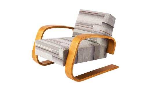 ARMCHAIR 400 by Alvar Aalto，1936 年