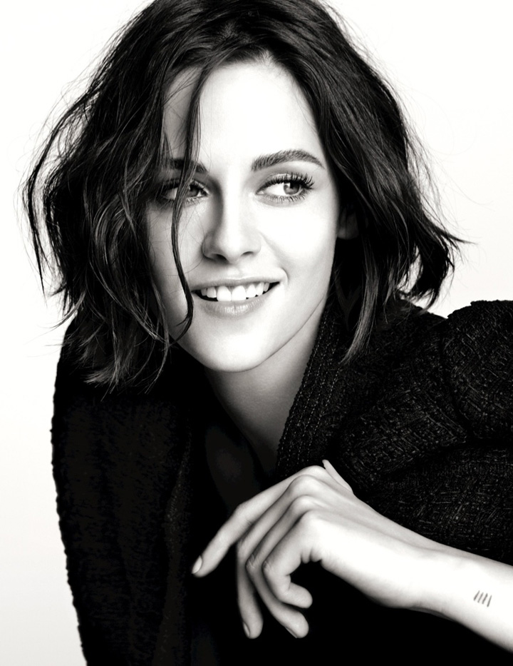 Kristen Stewart 代言香奈兒眼妝系列大片