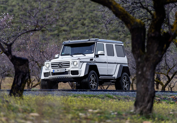 奔馳全新G550 4x42重型越野車將上市