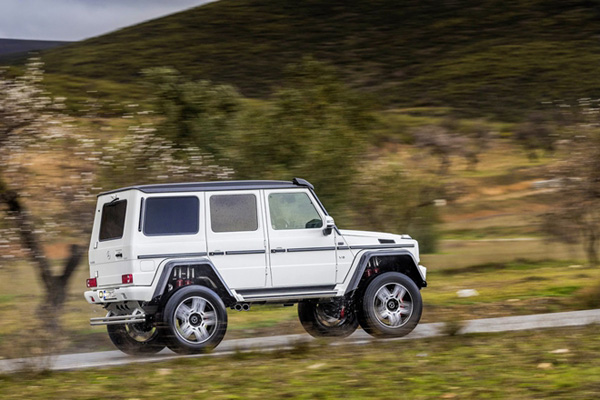 奔馳全新G550 4x42重型越野車(chē)將上市