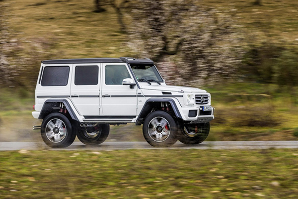 奔馳全新G550 4x42重型越野車將上市