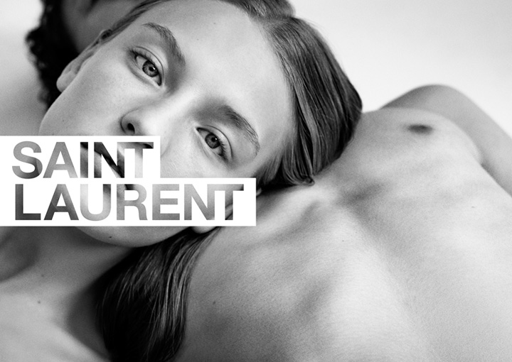 Saint Laurent 最新黑白時(shí)尚大片曝光