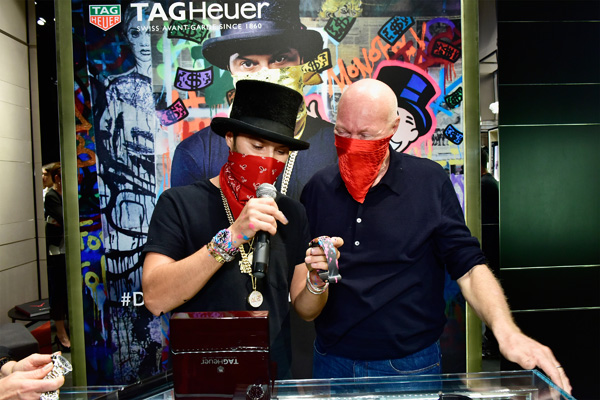 Alec Monopoly 成為泰格豪雅先鋒藝術(shù)家