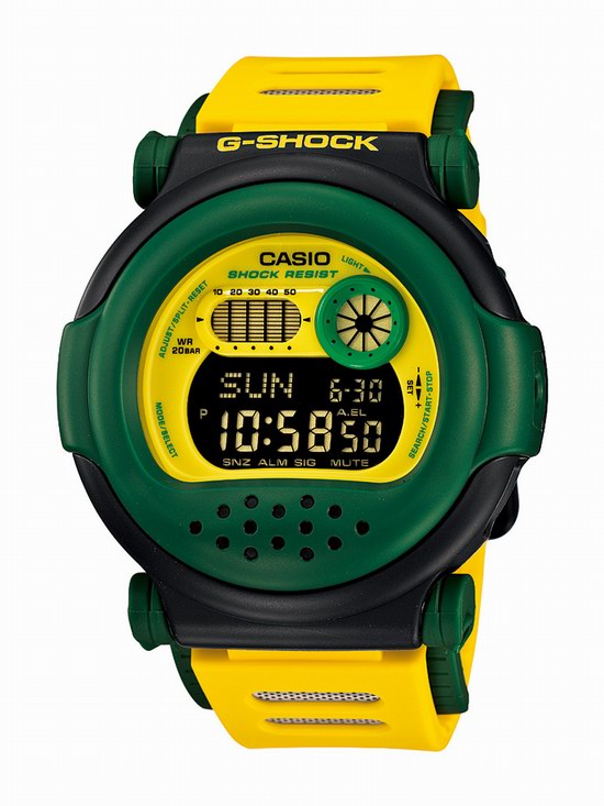 G-SHOCK推出全新系列表款Rastafarian Pack，極具牙買加民族風(fēng)格特色