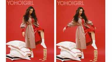 美顏暴擊，鄭秀晶登《YOHO!GIRL》封面展現(xiàn)畫報女王尊嚴