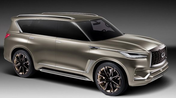 英菲尼迪全新QX80 Monograph概念車科技感十足