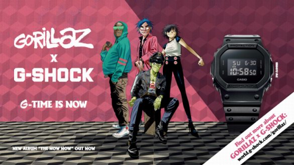 經(jīng)典與傳奇 風(fēng)潮再起——G-SHOCK×GORILLAZ推出合作限量禮盒