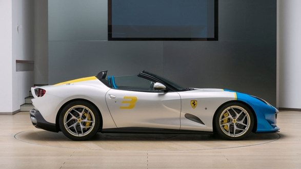 世界唯一：法拉利私人定制版敞篷跑車Ferrari SP3JC亮相！