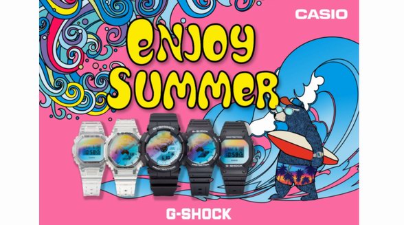 炫彩來(lái)襲，敢玩敢潮！G-SHOCK 夏日炫色系列炫動(dòng)夏日