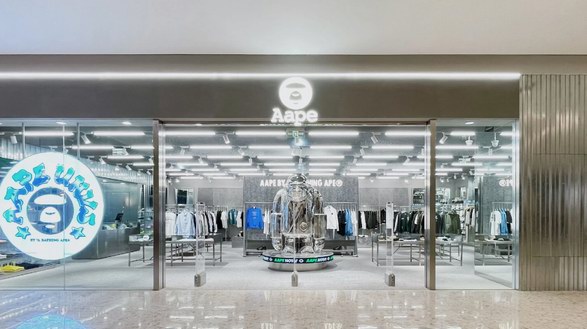 金陵再添新坐標 AAPE專門店正式進駐南京萬象天地