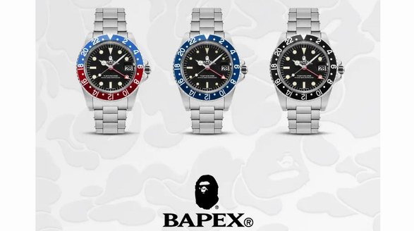 多面風格，自在閃耀 全新CLASSIC TYPE 2 BAPEX 腕表系列