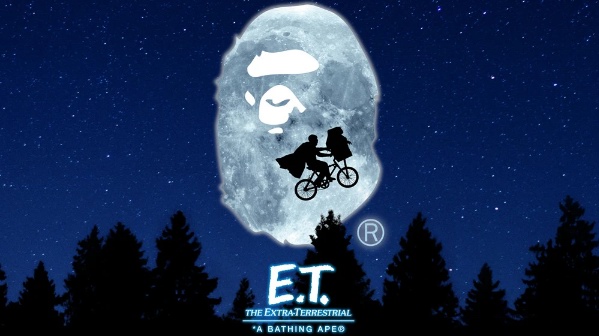 A BATHING APE? × E.T.