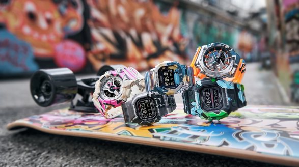 街頭潮力飆升！G-SHOCK STREET SPIRIT系列以涂鴉燃動街頭