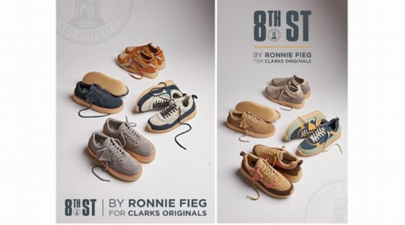 CLARKS ORIGINALS X RONNIE FIEG經(jīng)典潮流來襲 8th Street聯(lián)名系列國內(nèi)首次發(fā)售