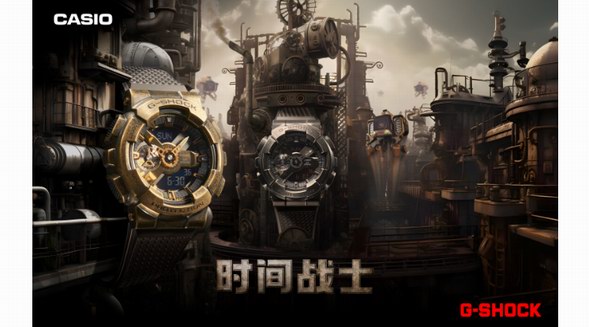 蒸汽朋克，機(jī)甲覺(jué)醒！G-SHOCK全新「時(shí)間戰(zhàn)士」邀你韌意穿越