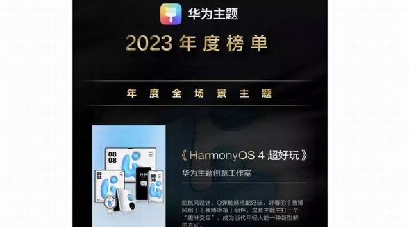 2023華為主題年度榜單新鮮出爐！ 