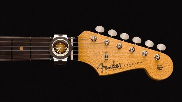 Fender和BVLGARI寶格麗聯(lián)名推出限量款腕表和STRATOCASTER?電吉他