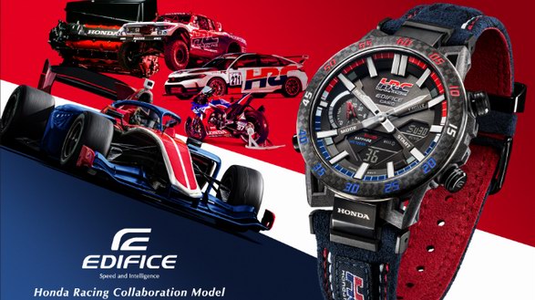 腕上的速度與激情！CASIO EDIFICE | HONDA HRC全新聯(lián)名發(fā)布！