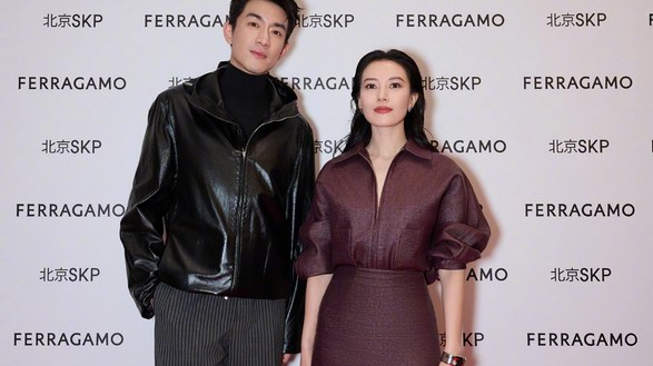 FERRAGAMO北京SKP全新概念男士精品店開幕，高圓圓、林更新出席 