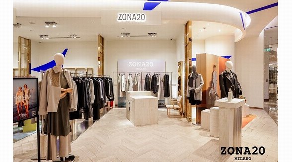 ZONA20 MILANO進駐上海老佛爺百貨，揭幕中國首店