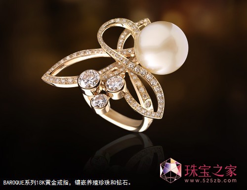 Chanel奢華珠寶戒指Baroque系列（Baroque Ring Collection of Chanel's Fine Jewelry），