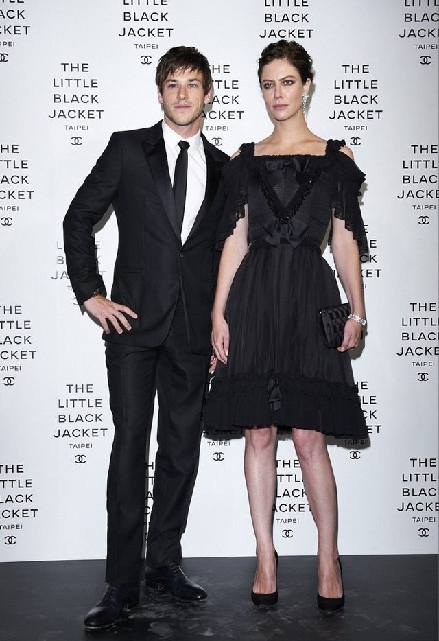 Gaspard Ulliel和Anna Mouglalis 亮相香奈兒Chanel The Little Black Jacket&rdquo臺(tái)北影展